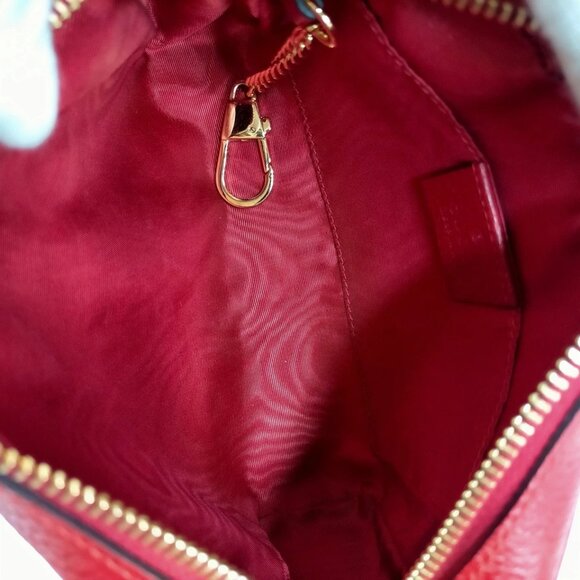 Gucci Crossbody bag Red Canvas 650-060225 - Picture 12 of 13